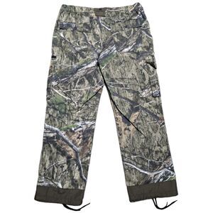 Mossy Oak‎ Break Up Camo Pants Mens L 38x32 Relaxed Straight Outdoor Reinforced